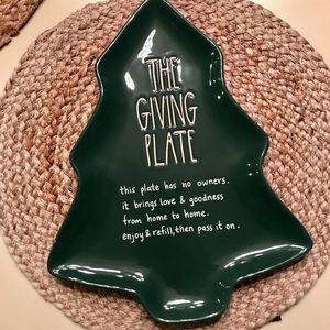 🌲🌲 Rea Dunn Giving Tree Plater🌲great gift idea 🌲 New